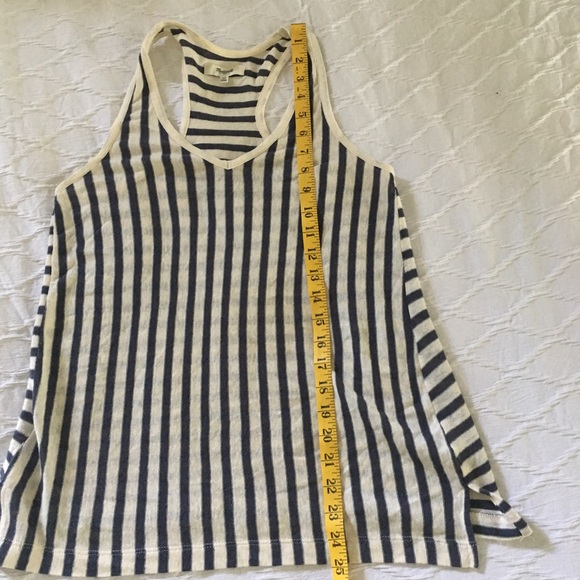 Madewell Cotton Linen Blend Racerback Tank XS - Picture 8 of 8